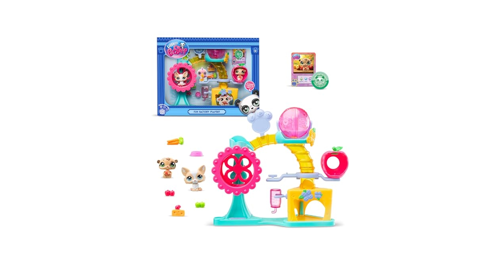 育成ゲーム　LPS little pet shop ハムスター Amazon.com: Bandai Littlest Pet Shop Fun Factory Playset LPS
